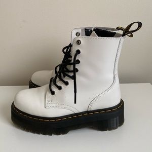 Dr Marten White Jadon Boots